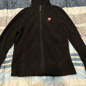 Fleece Chick-fil-A zip up jacket